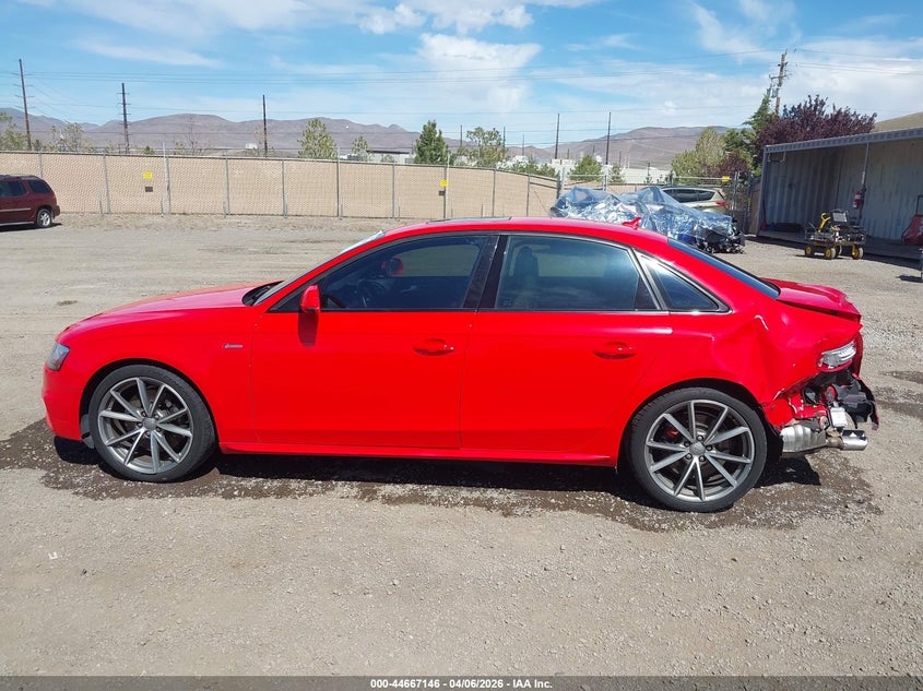 2016 Audi S4 3.0T Premium Plus VIN: WAUBGAFL5GA006986 Lot: 44667146
