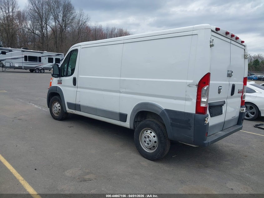 Vin: 3c6trvag3ge102008, lot: 45164266, ram promaster 1500 low roof 20163