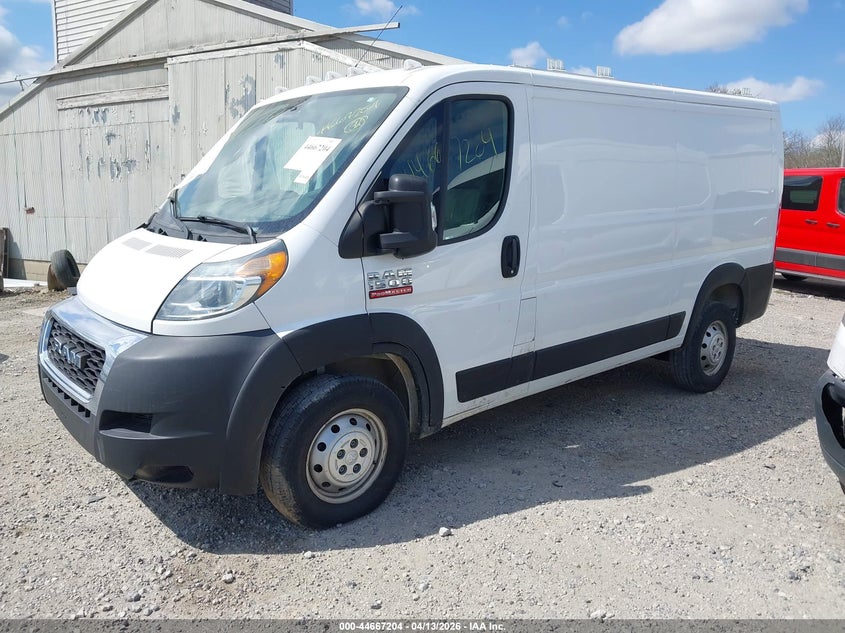 Vin: 3c6lrvag2me513556, lot: 45164314, ram promaster 1500 low roof 136 wb 20212