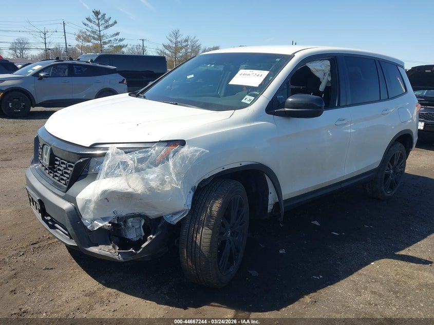 VIN 5FNYF8H27MB025233 2021 HONDA PASSPORT AWD SPORT