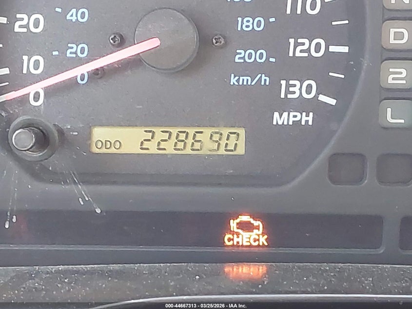 1999 Toyota Land Cruiser VIN: JT3HT05J3X0052250 Lot: 44667313