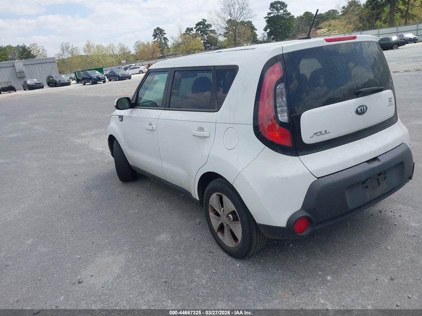 Vin: kndjn2a26e7709953, lot: 45164435, kia soul 20143