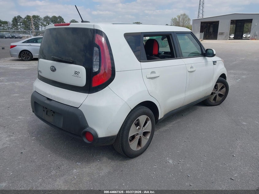 Vin: kndjn2a26e7709953, lot: 45164435, kia soul 20144