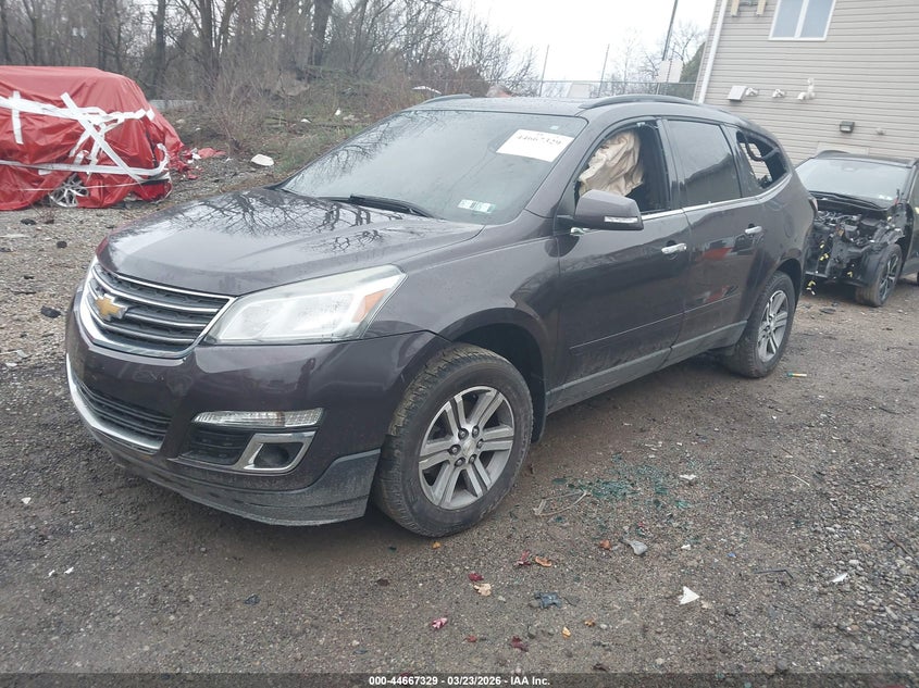 2015 Chevrolet Traverse 2lt 1GNKRHKD6FJ344133 photo 1