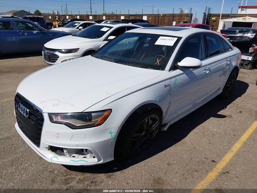 Vin: waufgafc6fn014345, lot: 45164522, audi a6 3.0t premium plus 20152