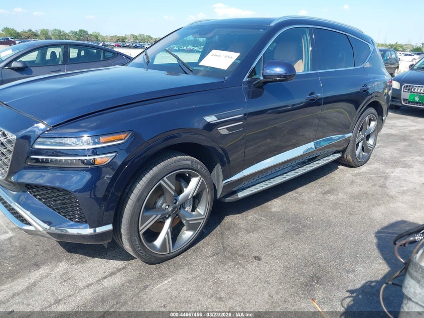Vin: kmuheesc1su223634, lot: 45164566, genesis gv80 3.5t prestige awd 20252