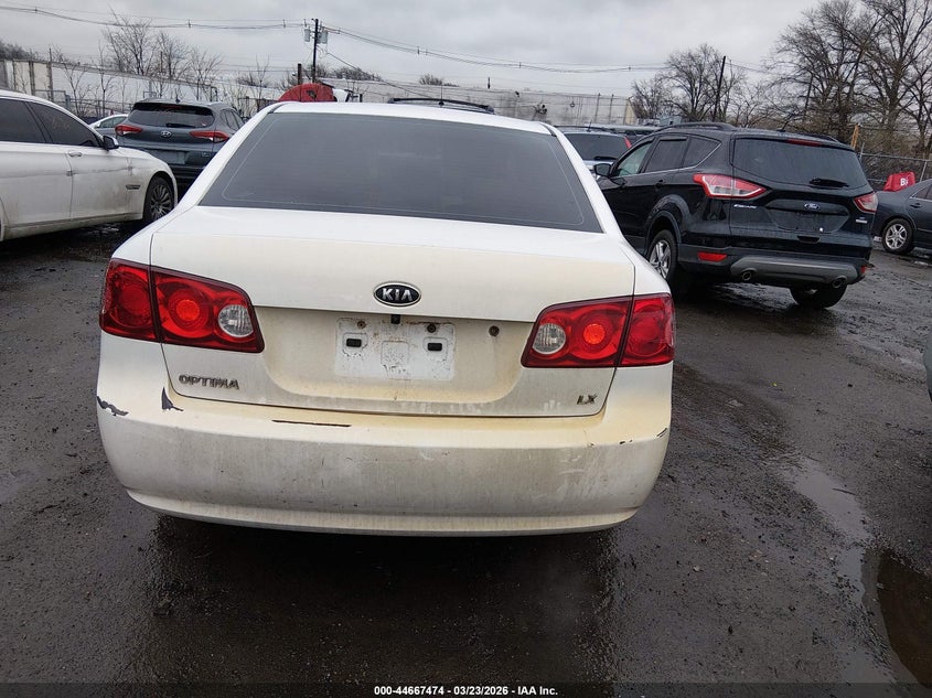 2007 Kia Optima Lx VIN: KNAGE123975082687 Lot: 44667474