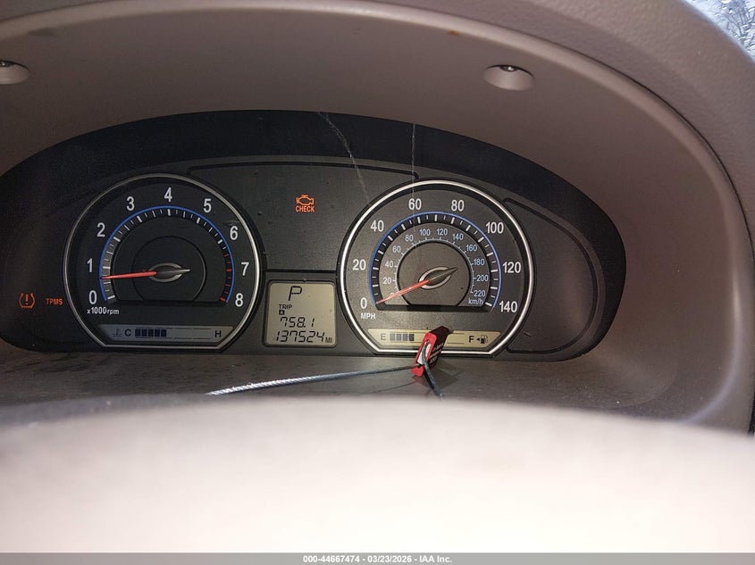 2007 Kia Optima Lx VIN: KNAGE123975082687 Lot: 44667474