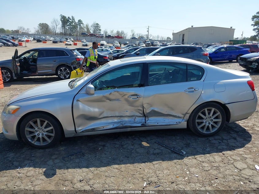 2006 Lexus Gs 300 VIN: JTHBH96S165037597 Lot: 44667502