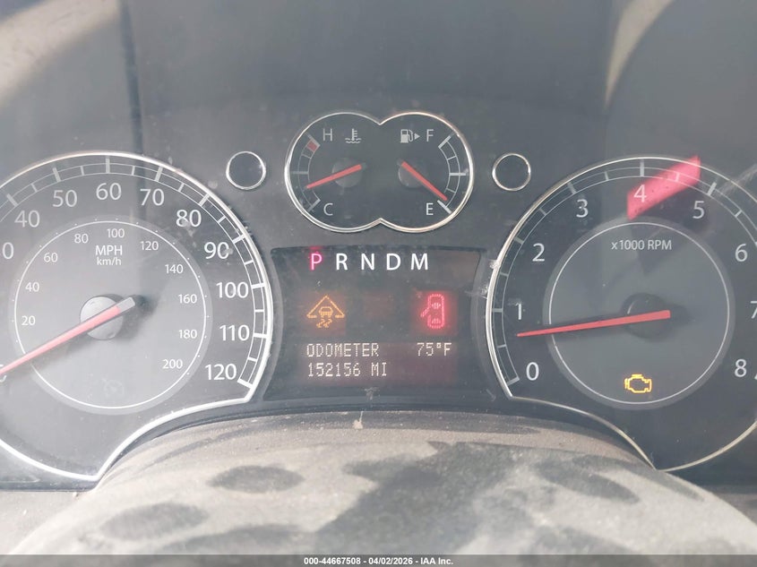 2007 Suzuki Xl7 Luxury VIN: 2S3DA317476126912 Lot: 44667508