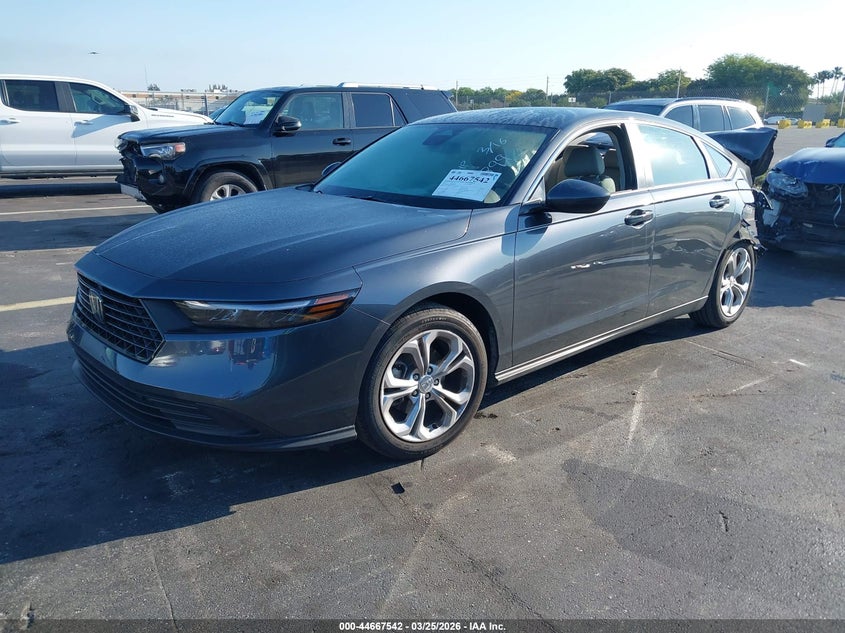 2025 Honda Accord Lx 1HGCY1F27SA062899 photo 1