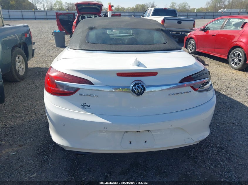 2016 Buick Cascada Premium VIN: W04WT3N58GG149551 Lot: 44667663