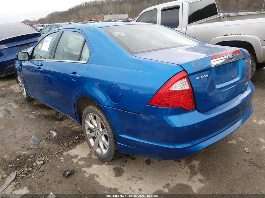 Vin: 3fahp0jg3br126968, lot: 45164787, ford fusion sel 20113