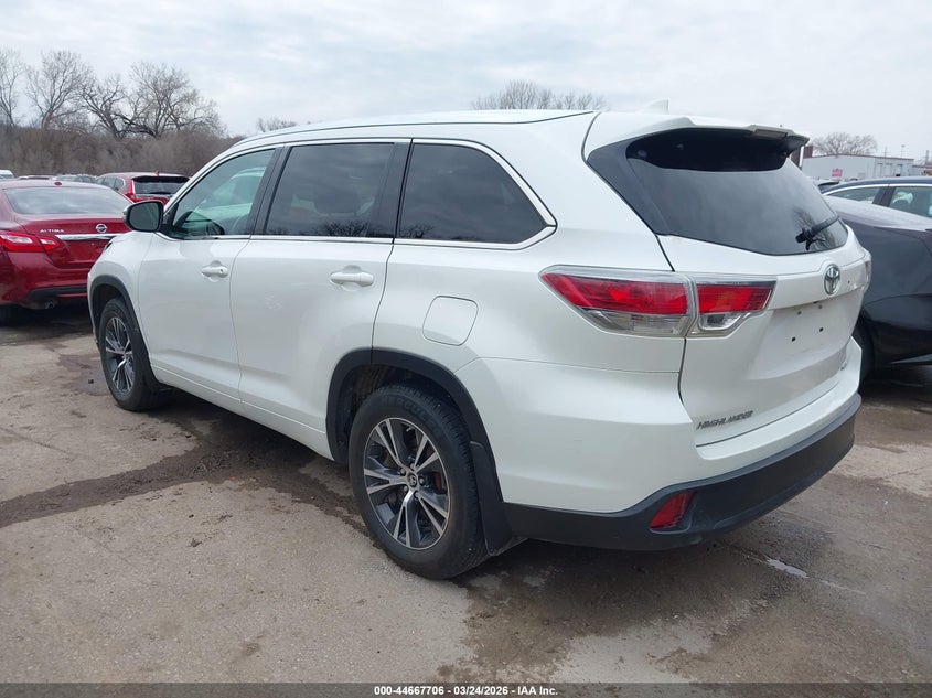 2016 Toyota Highlander Xle V6