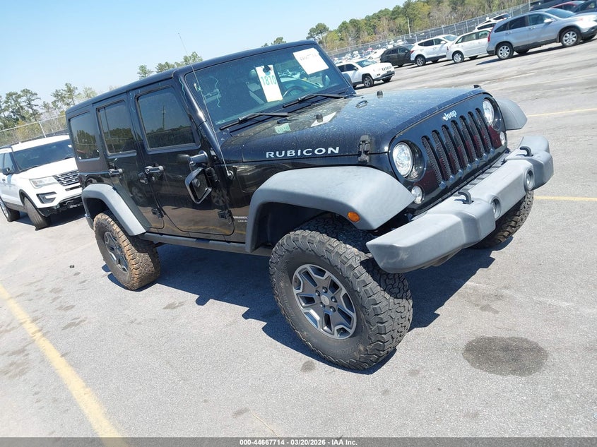 2018 Jeep Wrangler Jk Unlimited Rubicon 4X4