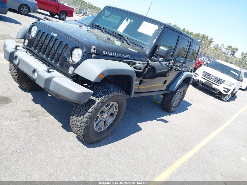 2018 Jeep Wrangler Jk Unlimited Rubicon 4X4