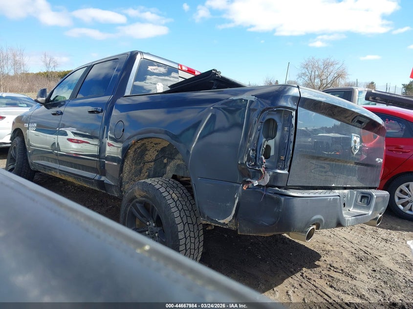 Vin: 1c6rr7mt0hs849305, lot: 45165094, ram 1500 sport 20173