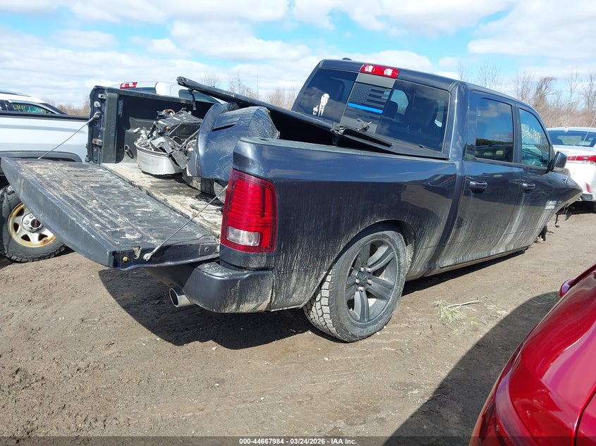 Vin: 1c6rr7mt0hs849305, lot: 45165094, ram 1500 sport 20174