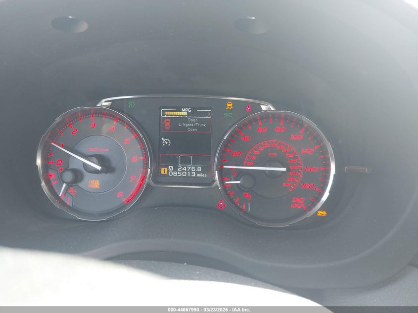2016 SUBARU WRX auction photo 7