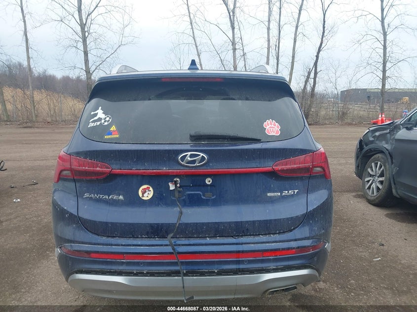 VIN 5NMS5DAL6NH443948 2022 HYUNDAI SANTA FE CALLIGRAPHY