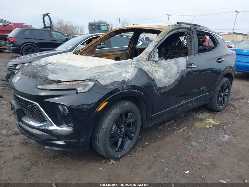 Vin: kl4amesl0rb173025, lot: 45165237, buick encore gx sport touring awd 20242