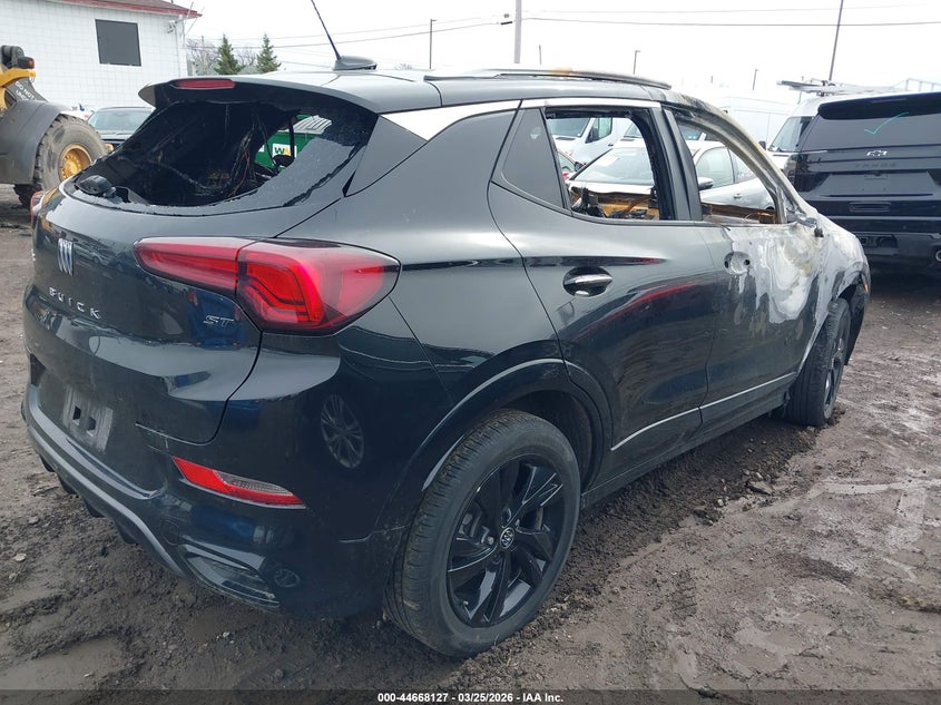 Vin: kl4amesl0rb173025, lot: 45165237, buick encore gx sport touring awd 20244