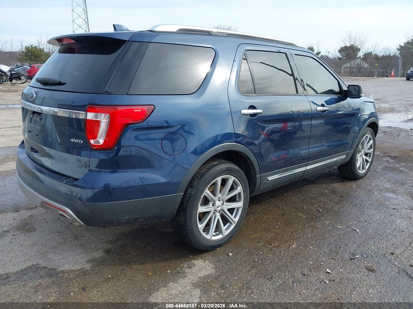 Vin: 1fm5k8f83hgc37107, lot: 45165267, ford explorer limited 20174