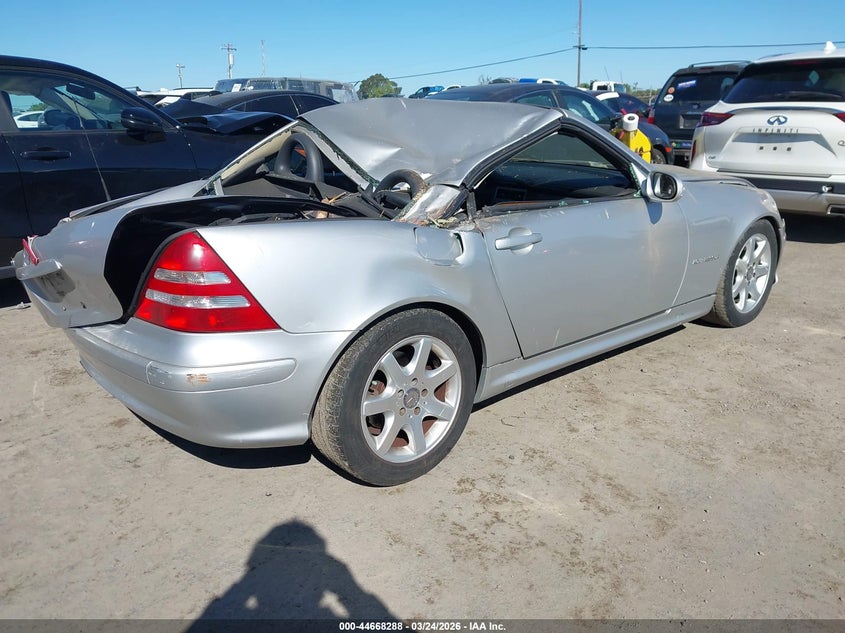 2001 Mercedes-Benz Slk 230 Kompressor