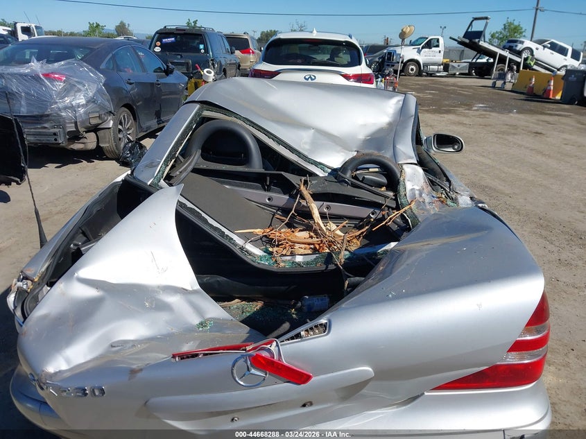 2001 Mercedes-Benz Slk 230 Kompressor VIN: WDBKK49F11F224733 Lot: 44668288