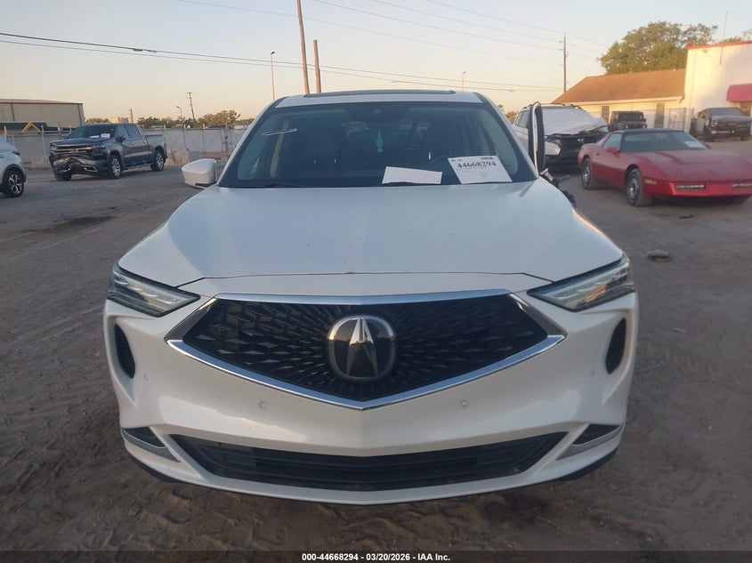 2022 Acura Mdx Technology Package VIN: 5J8YD9H45NL004846 Lot: 44668294