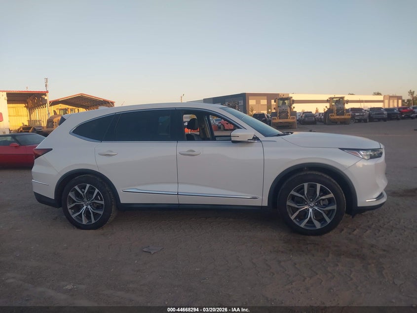 2022 Acura Mdx Technology Package VIN: 5J8YD9H45NL004846 Lot: 44668294