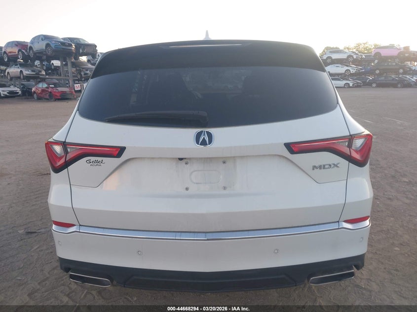2022 Acura Mdx Technology Package VIN: 5J8YD9H45NL004846 Lot: 44668294