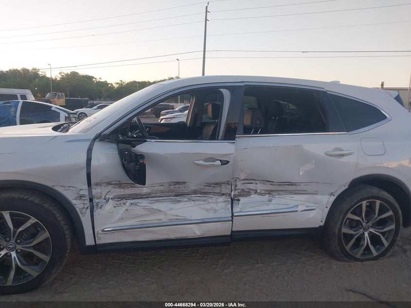 2022 Acura Mdx Technology Package VIN: 5J8YD9H45NL004846 Lot: 44668294