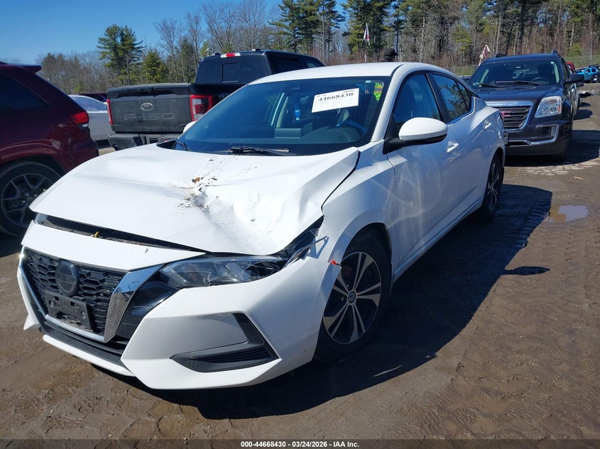 2020 Nissan Sentra Sv Xtronic Cvt