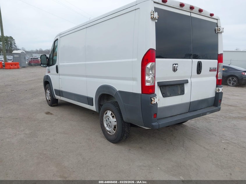 2016 Ram Promaster 1500 Low Roof