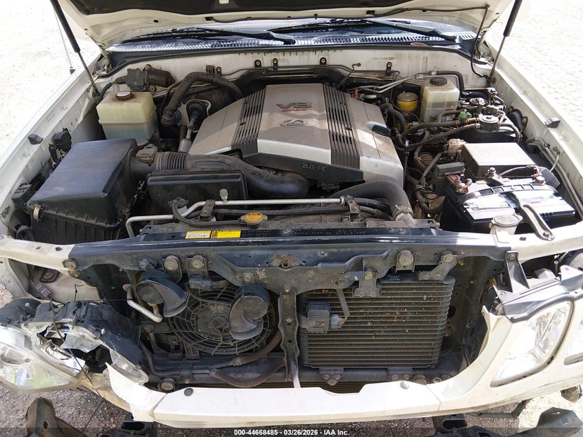 2000 Lexus Lx 470 VIN: JT6HT00WXY0119868 Lot: 44668485