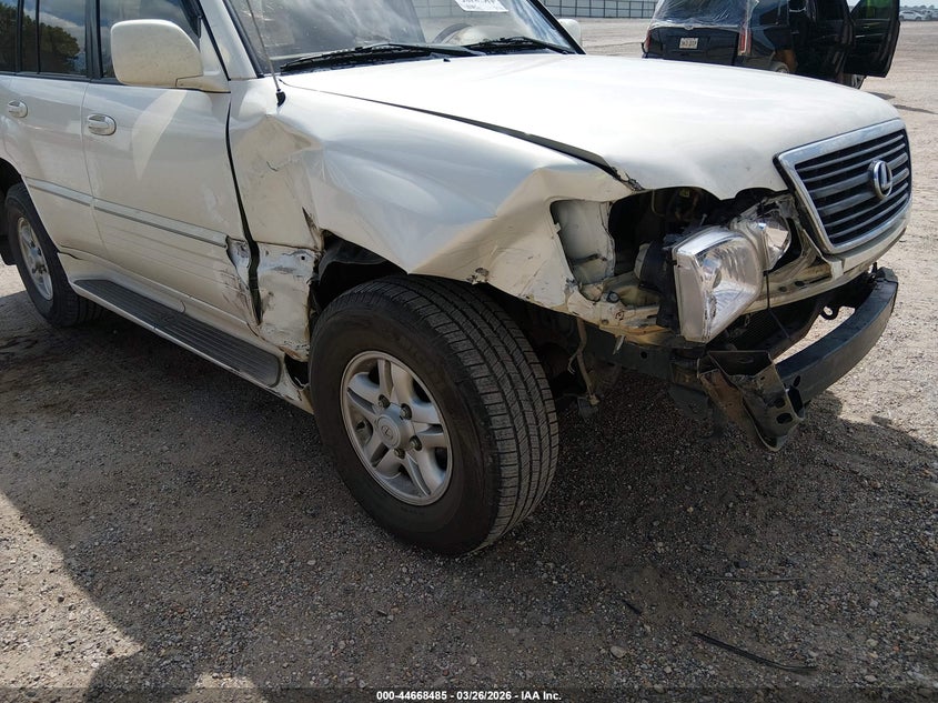 2000 Lexus Lx 470 VIN: JT6HT00WXY0119868 Lot: 44668485