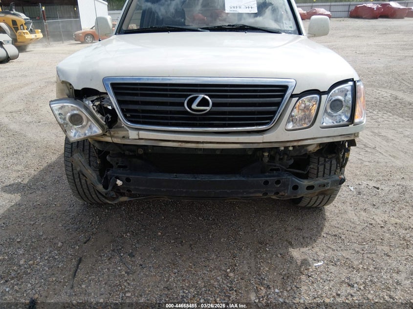 2000 Lexus Lx 470 VIN: JT6HT00WXY0119868 Lot: 44668485