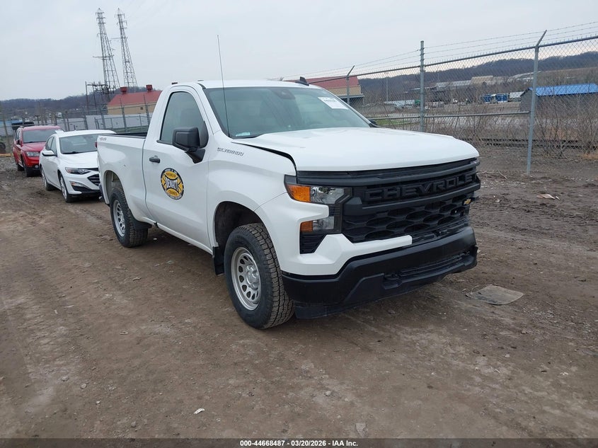 2024 Chevrolet Silverado 1500 4Wd Standard Bed Wt