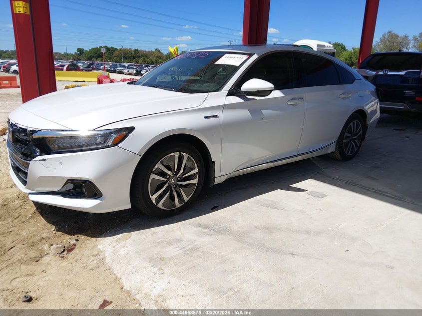 2021 Honda Accord Hybrid Ex-L 1HGCV3F59MA015293 photo 1