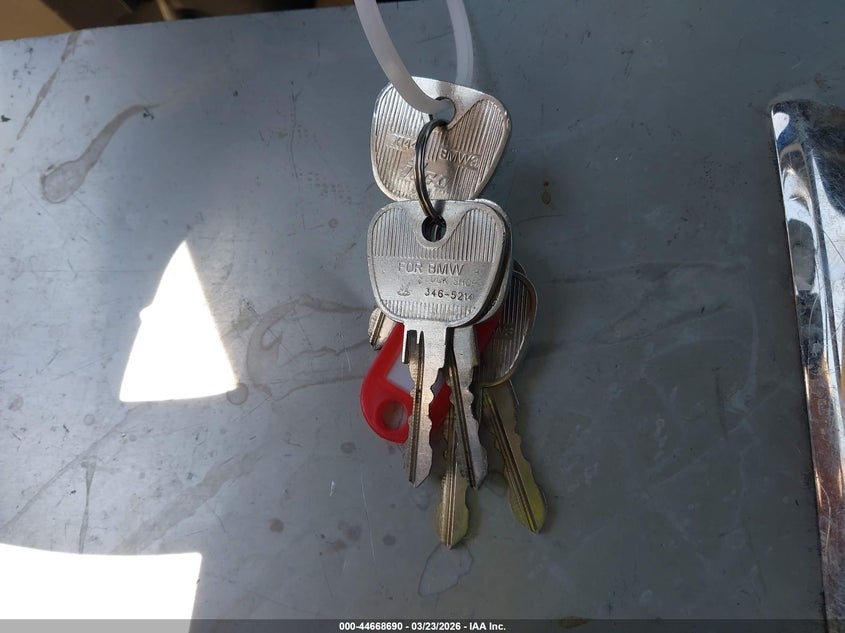 1985 BMW 735I VIN: WBAFH810X09424827 Lot: 44668690