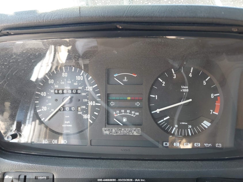 1985 BMW 735I VIN: WBAFH810X09424827 Lot: 44668690