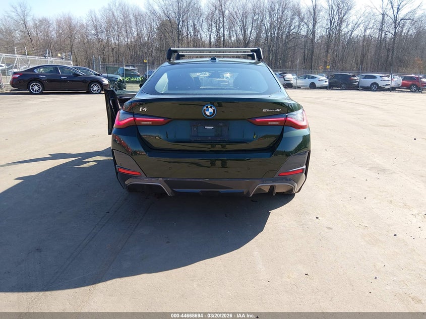 2022 BMW I4 Edrive40 VIN: WBY73AW00NFN17434 Lot: 44668694