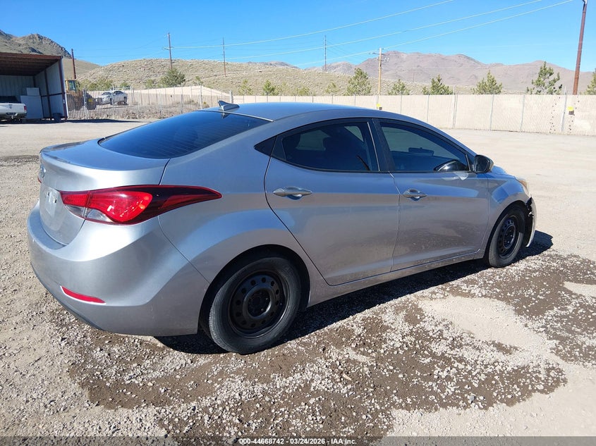 2016 Hyundai Elantra Se
