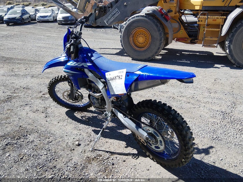 VIN JYACJ35E1SA000758 2025 YAMAHA WR450 F