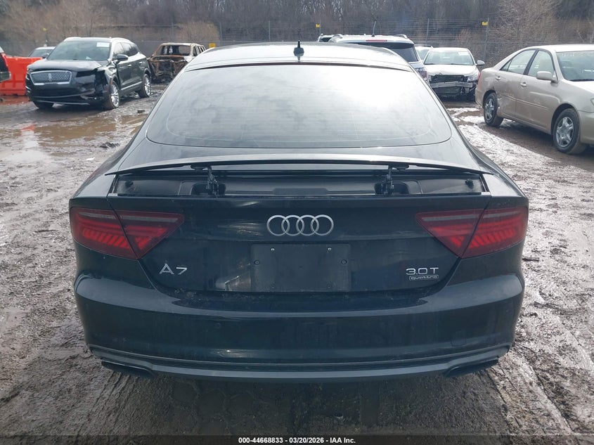 2016 Audi A7 3.0T Premium Plus VIN: WAU2GAFCXGN182778 Lot: 44668833