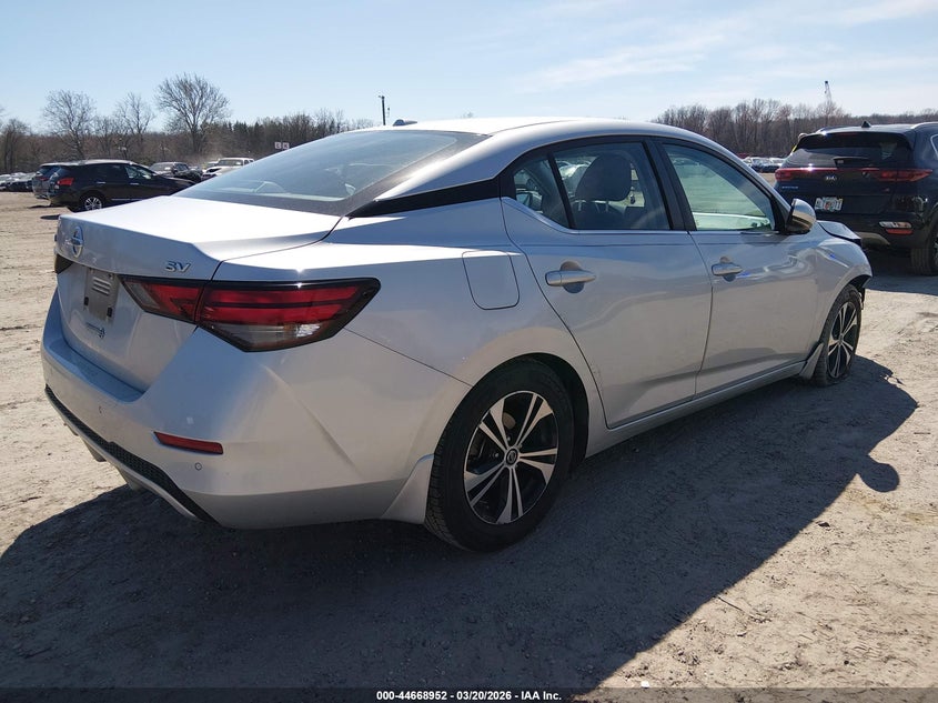 2020 Nissan Sentra Sv Xtronic Cvt