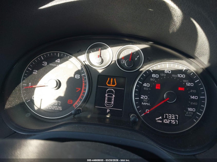 2010 Audi A3 2.0T Premium VIN: WAUKEAFM0AA169955 Lot: 44669055