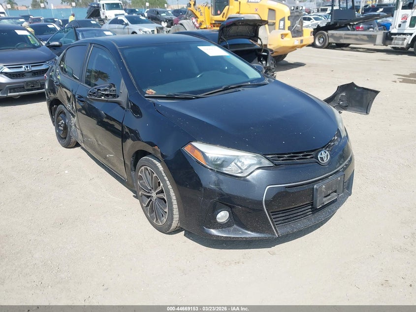 2016 Toyota Corolla S Plus