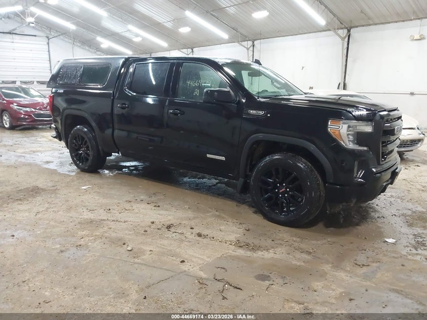 2021 GMC Sierra 1500 4Wd Short Box Elevation